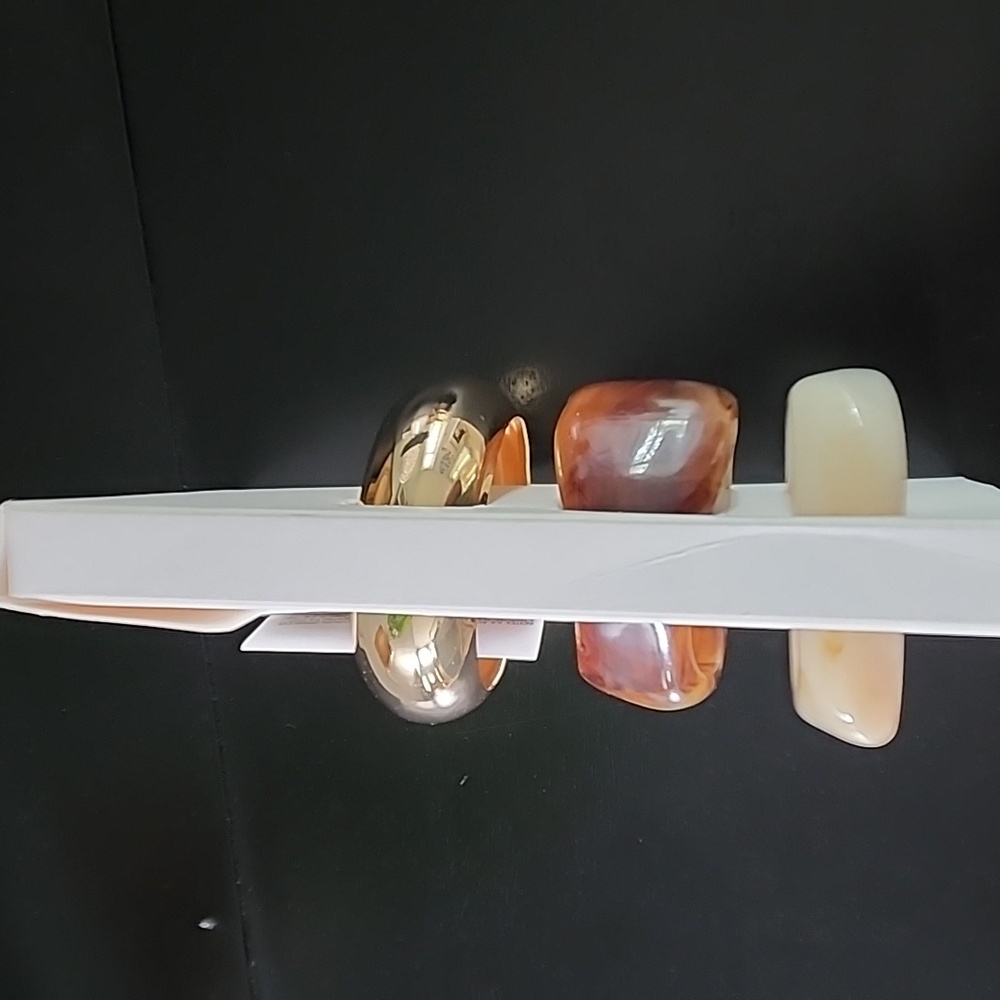 ZARA Three Pack of Rigid Bracelets - Picture 8 of 13